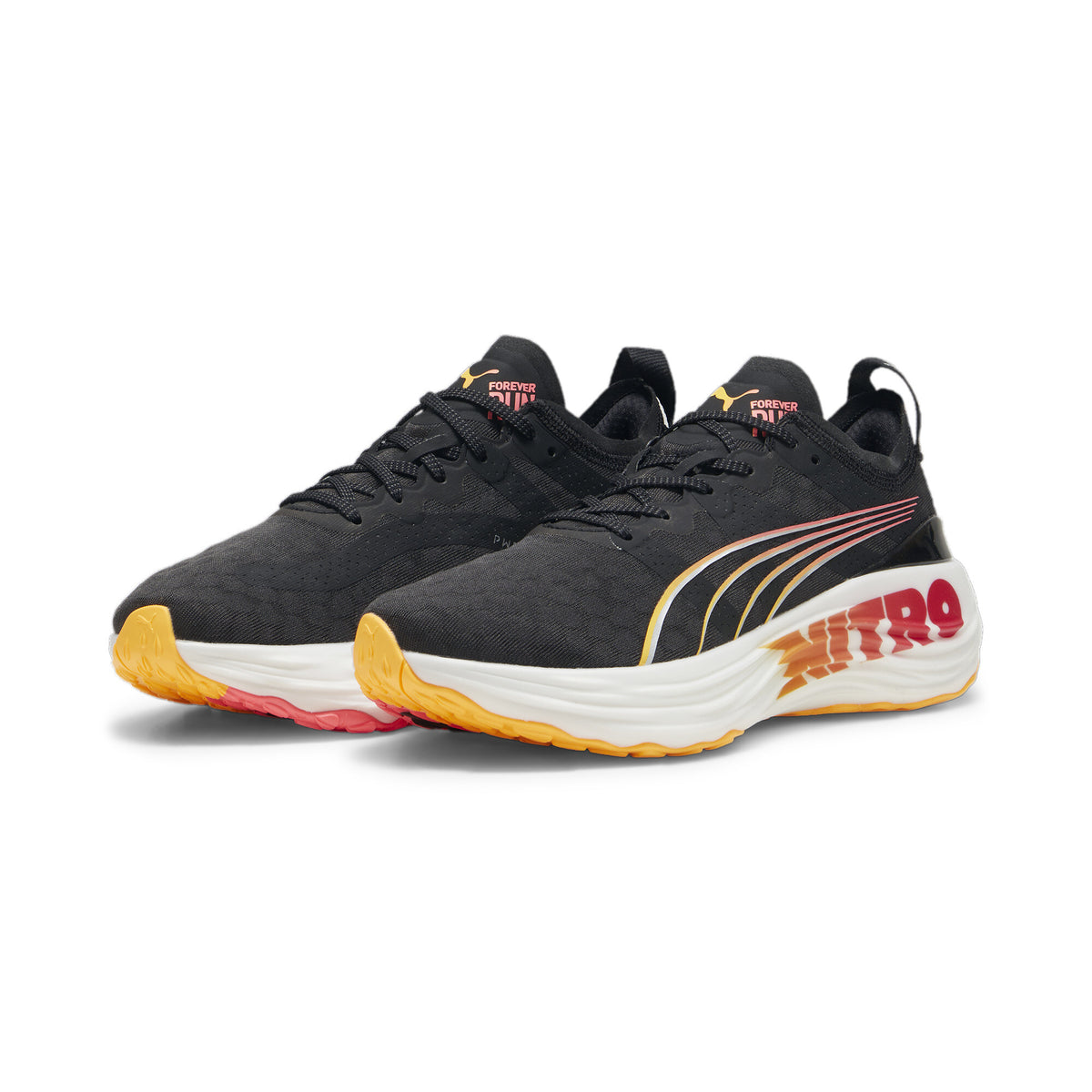 Puma ForeverRun Nitro Black Sun Stream Women