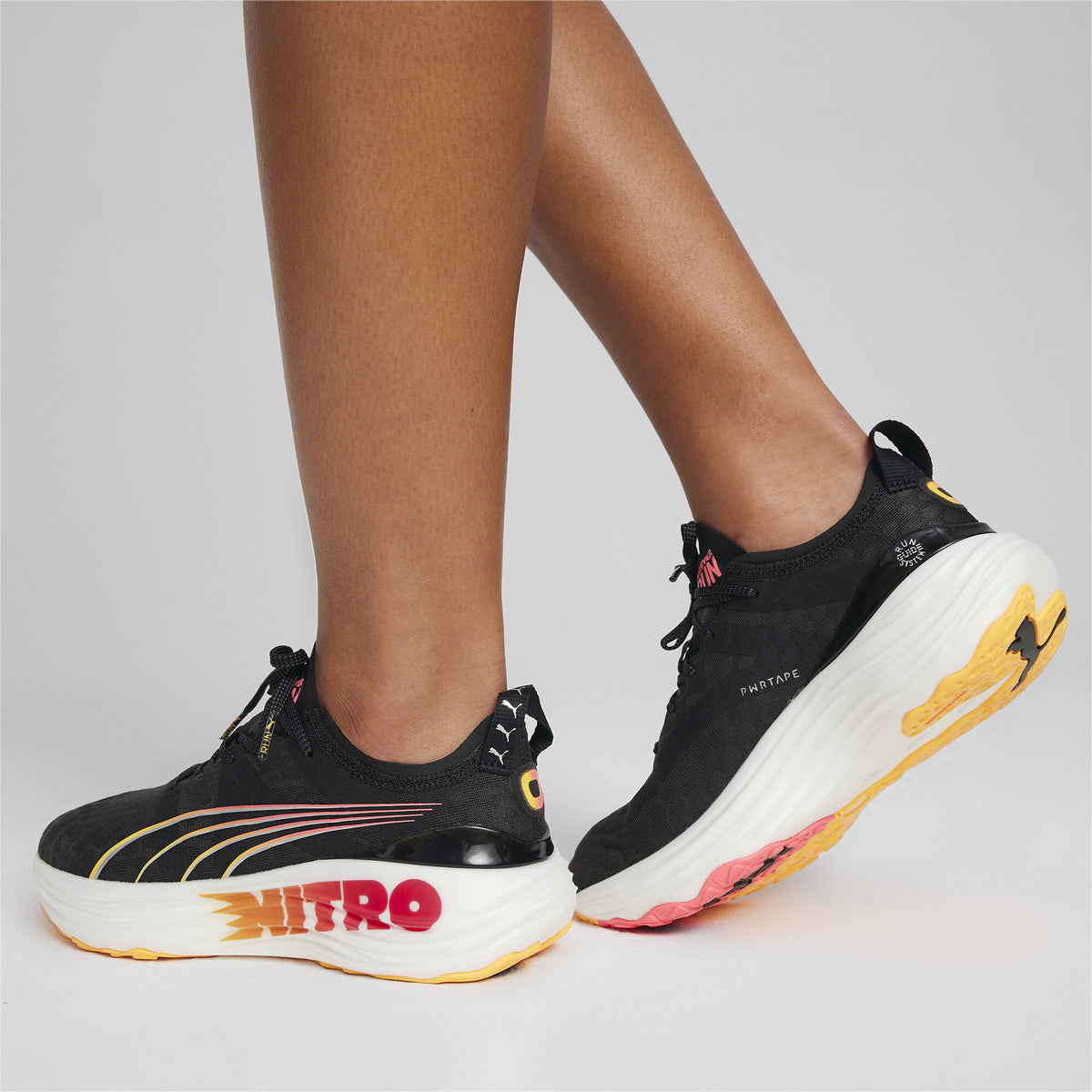 Puma ForeverRun Nitro Black Sun Stream Women