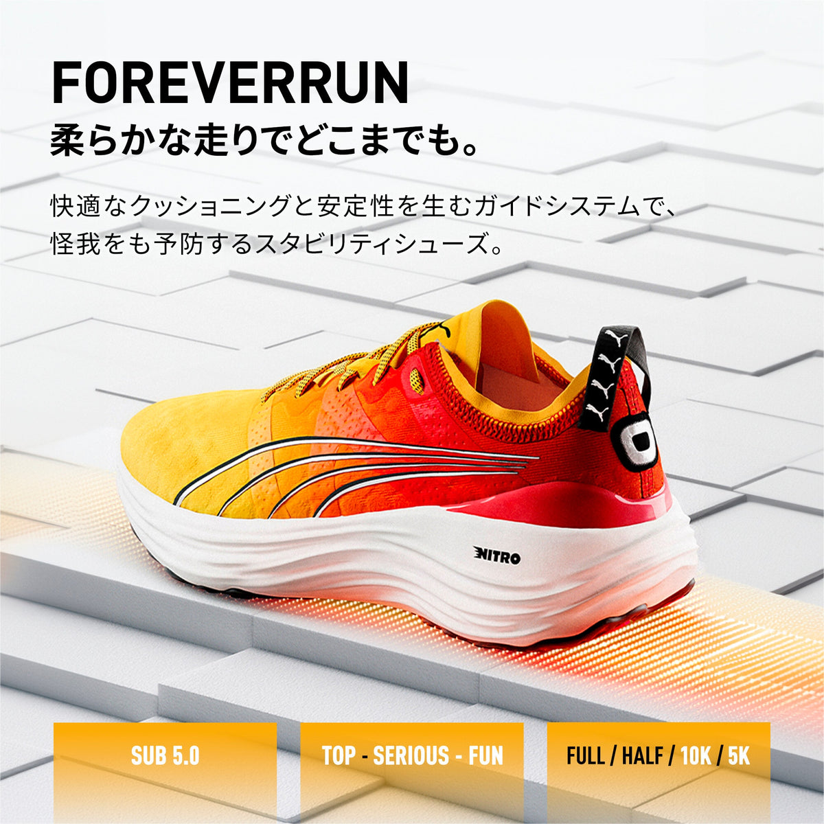 Puma ForeverRun Nitro Fade Sun Stream Men