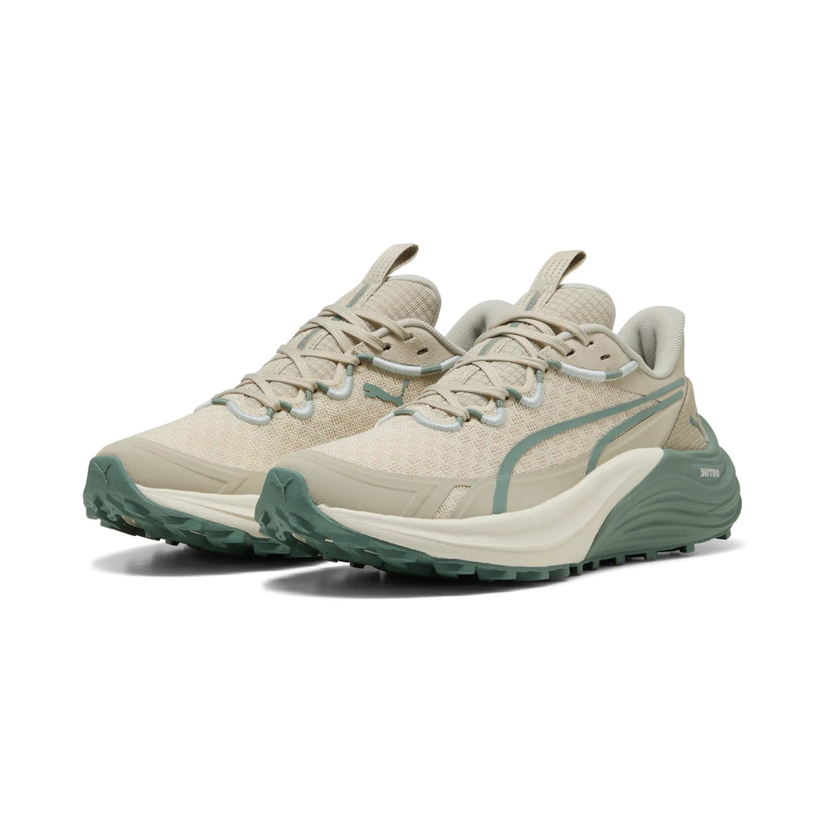 Puma Electrify NITRO 4 Desert Dust-Green Moon-Alpine Snow