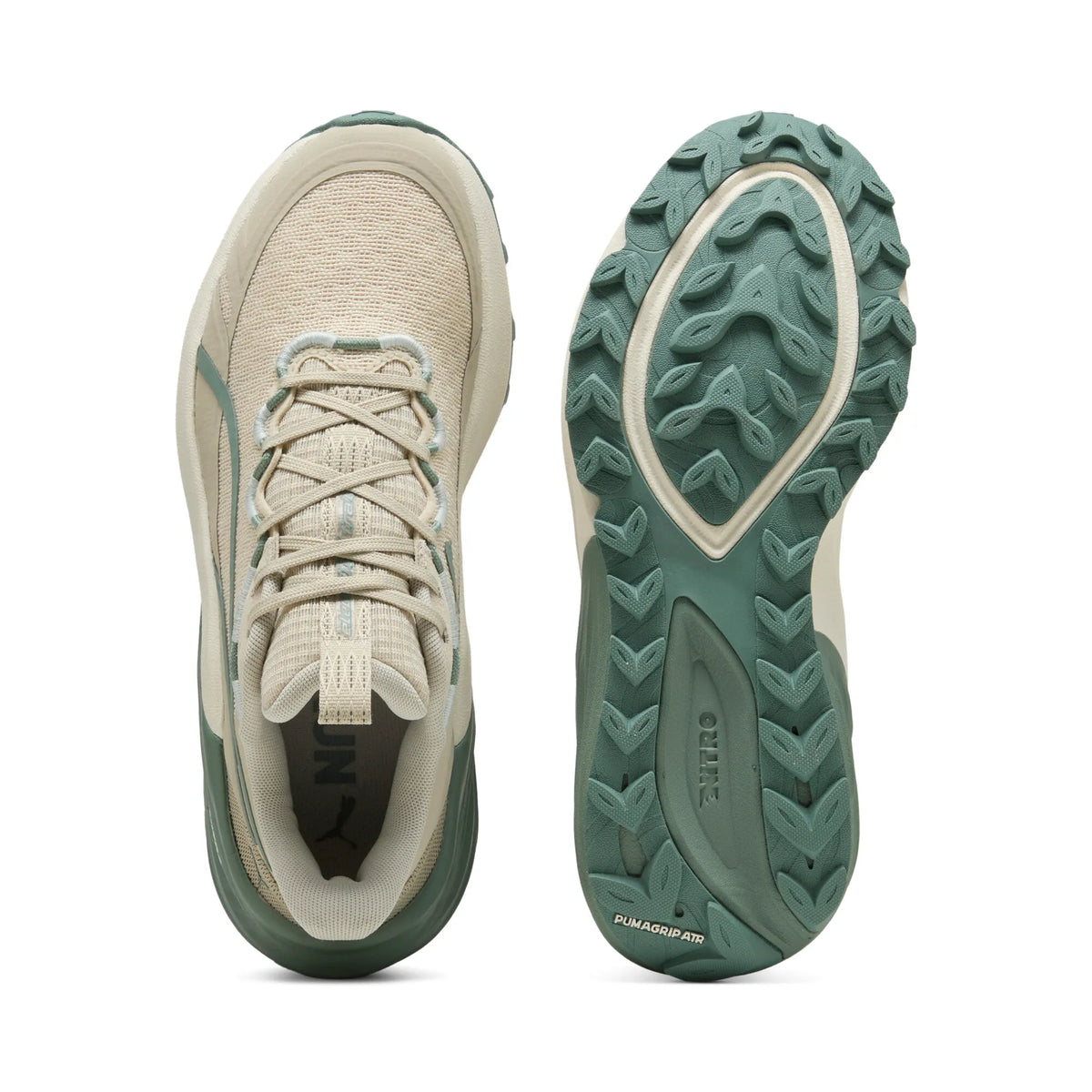 Puma Electrify NITRO 4 Desert Dust-Green Moon-Alpine Snow