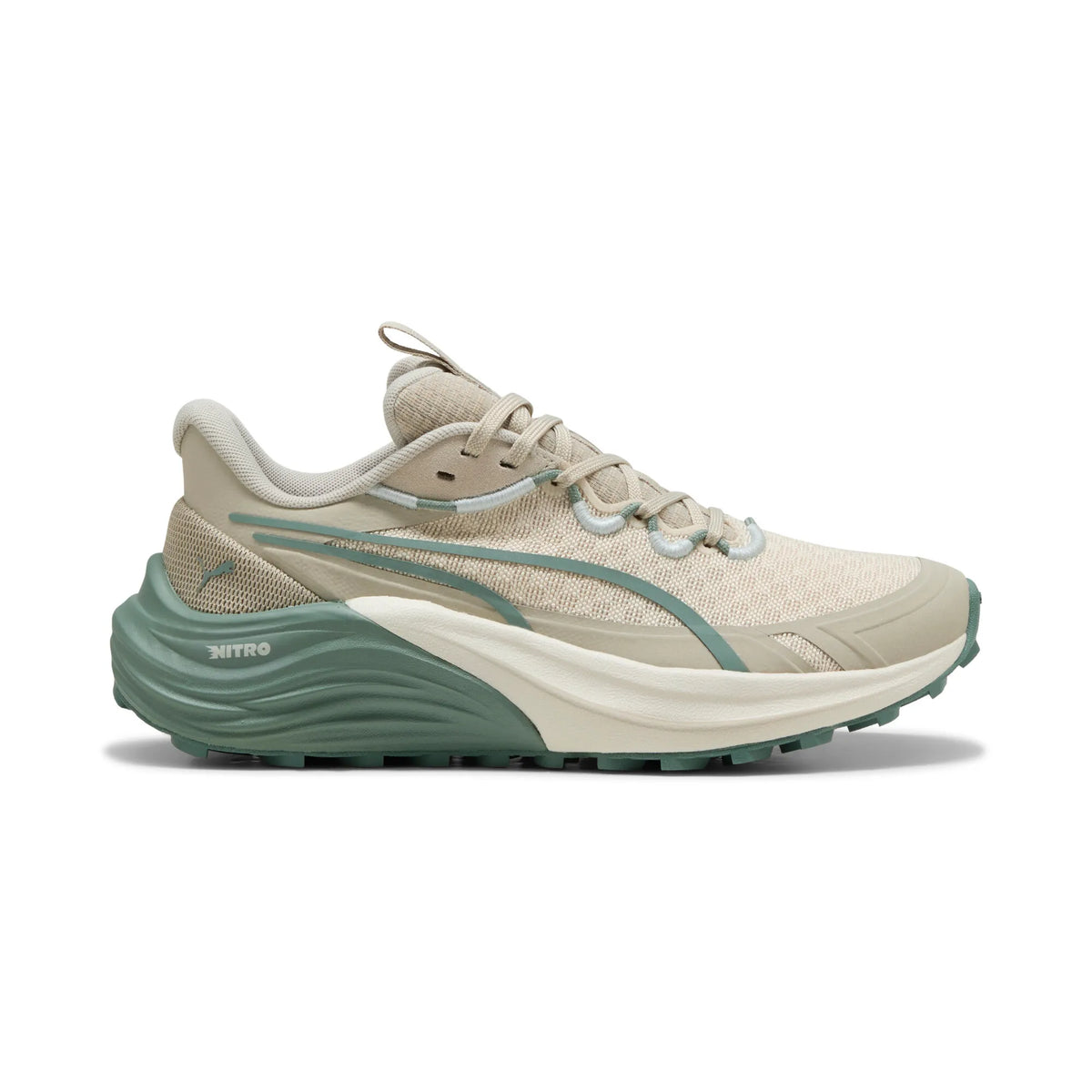 Puma Electrify NITRO 4 Desert Dust-Green Moon-Alpine Snow