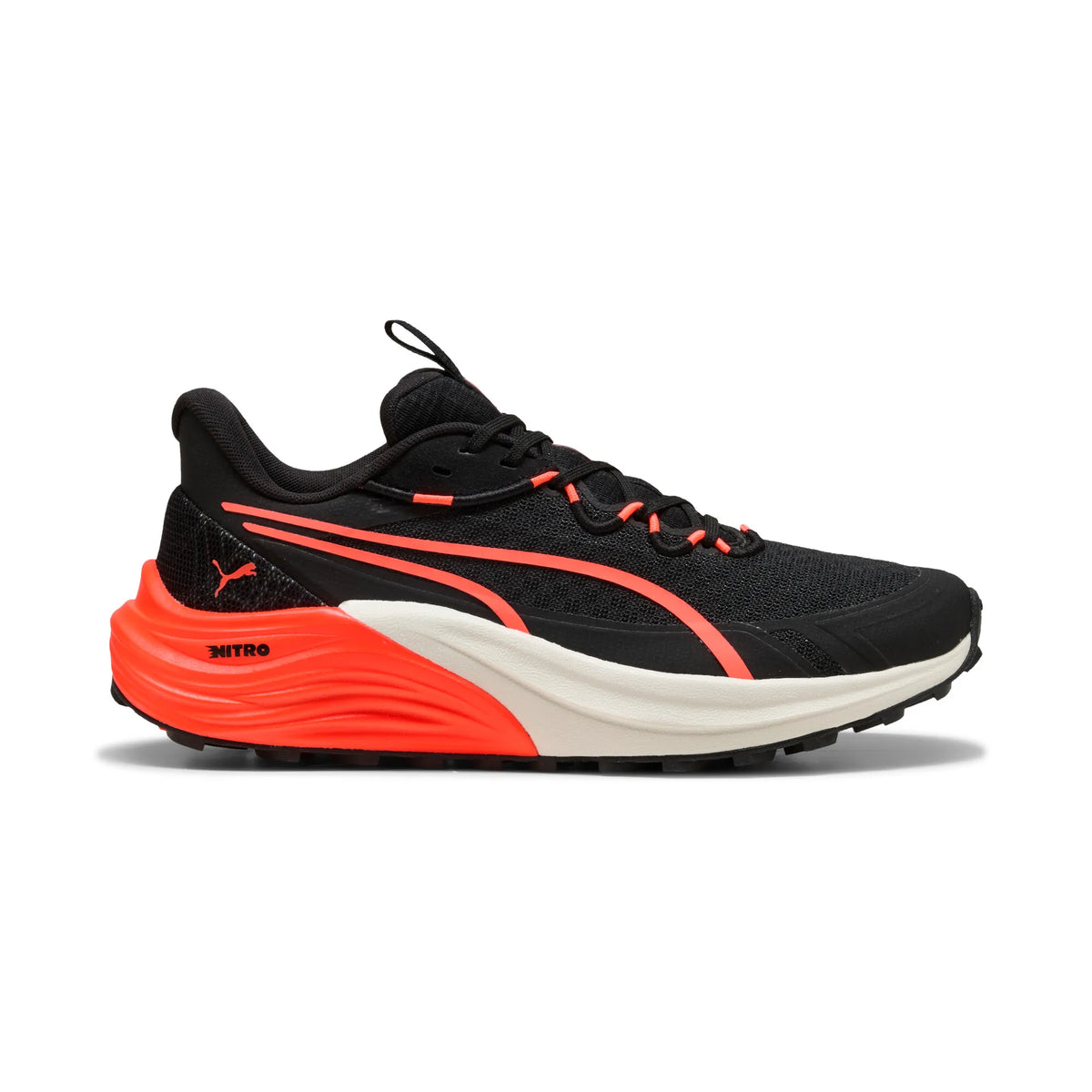 Puma Electrify NITRO 4 Black-Glowing Red-Warm White