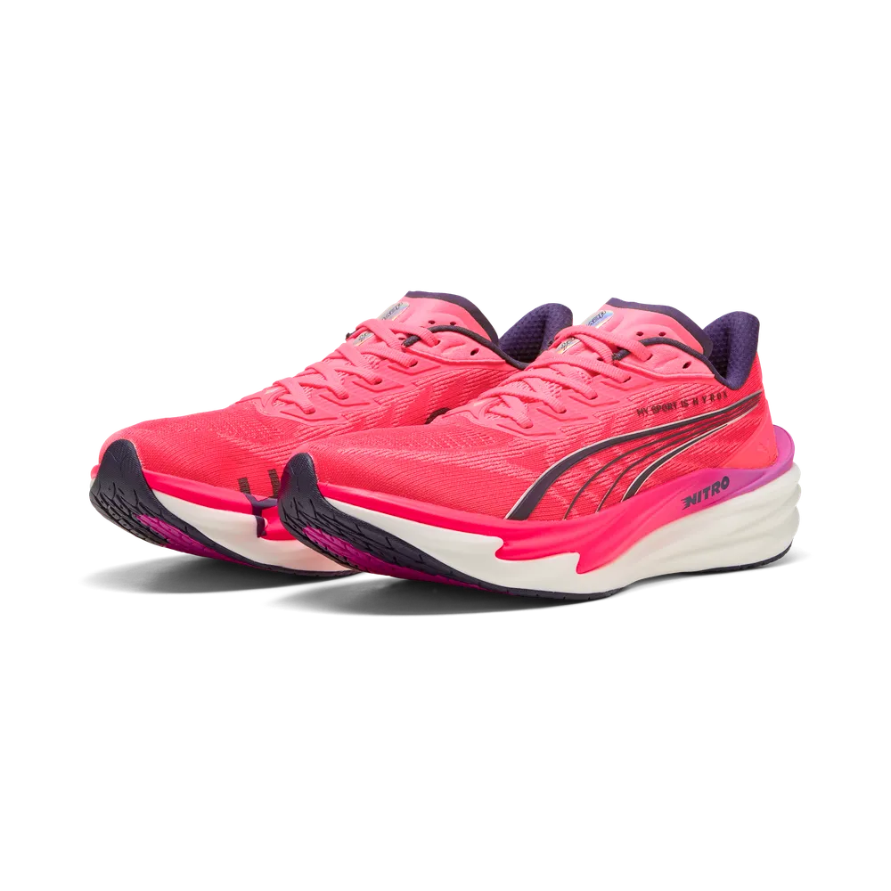 Puma Deviate NITRO 4 PUMA X HYROX White-Electric Men