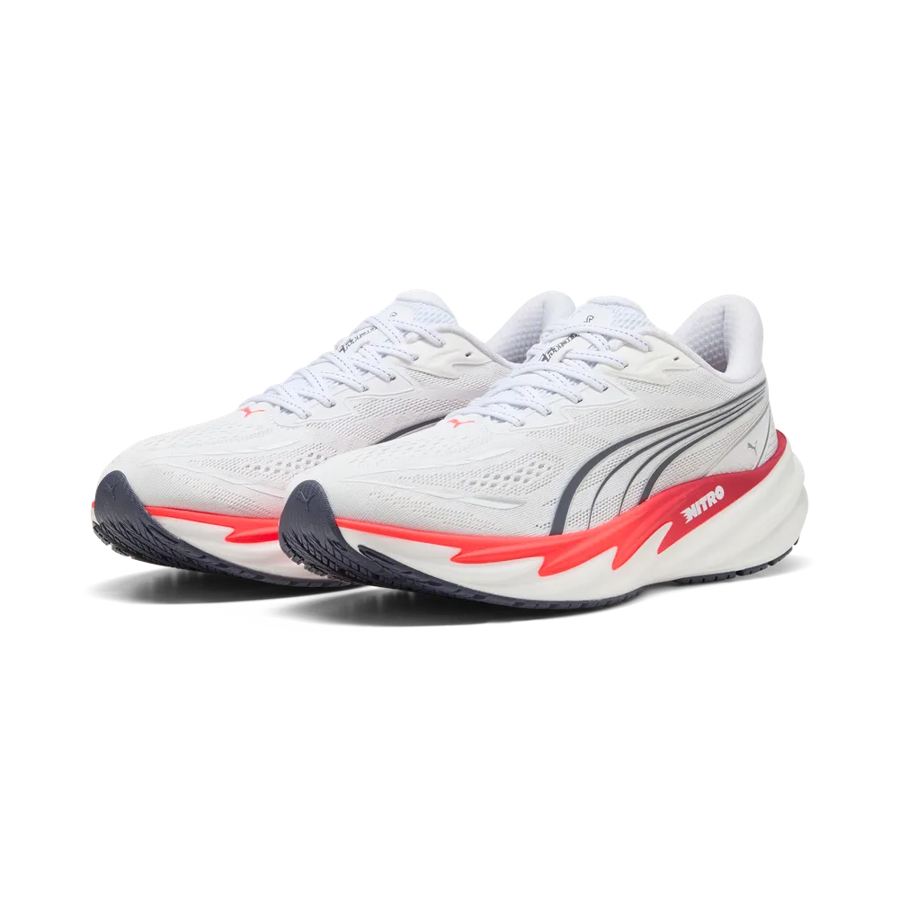 Puma Velocity NITRO™ 5 White Ultra Red