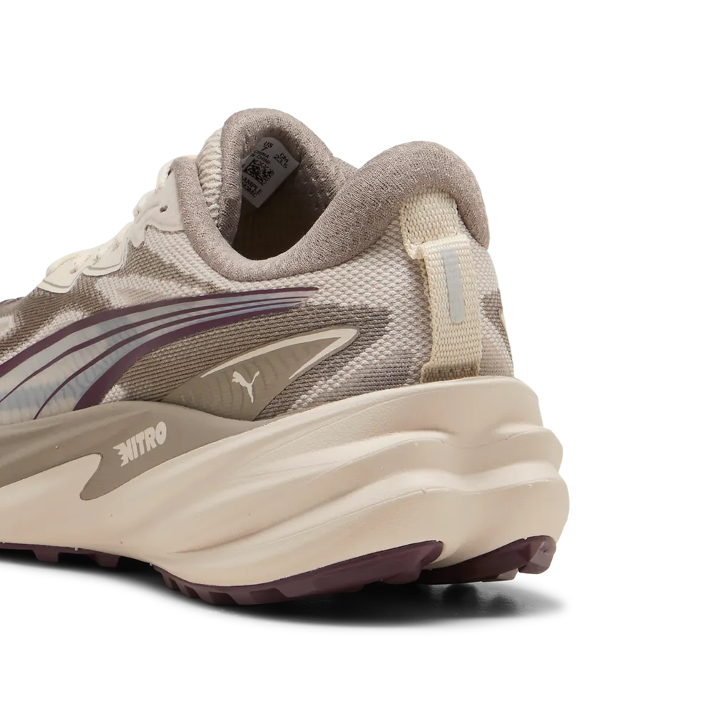 Puma Velocity NITRO Trail Silver Fog-Ruby Noir