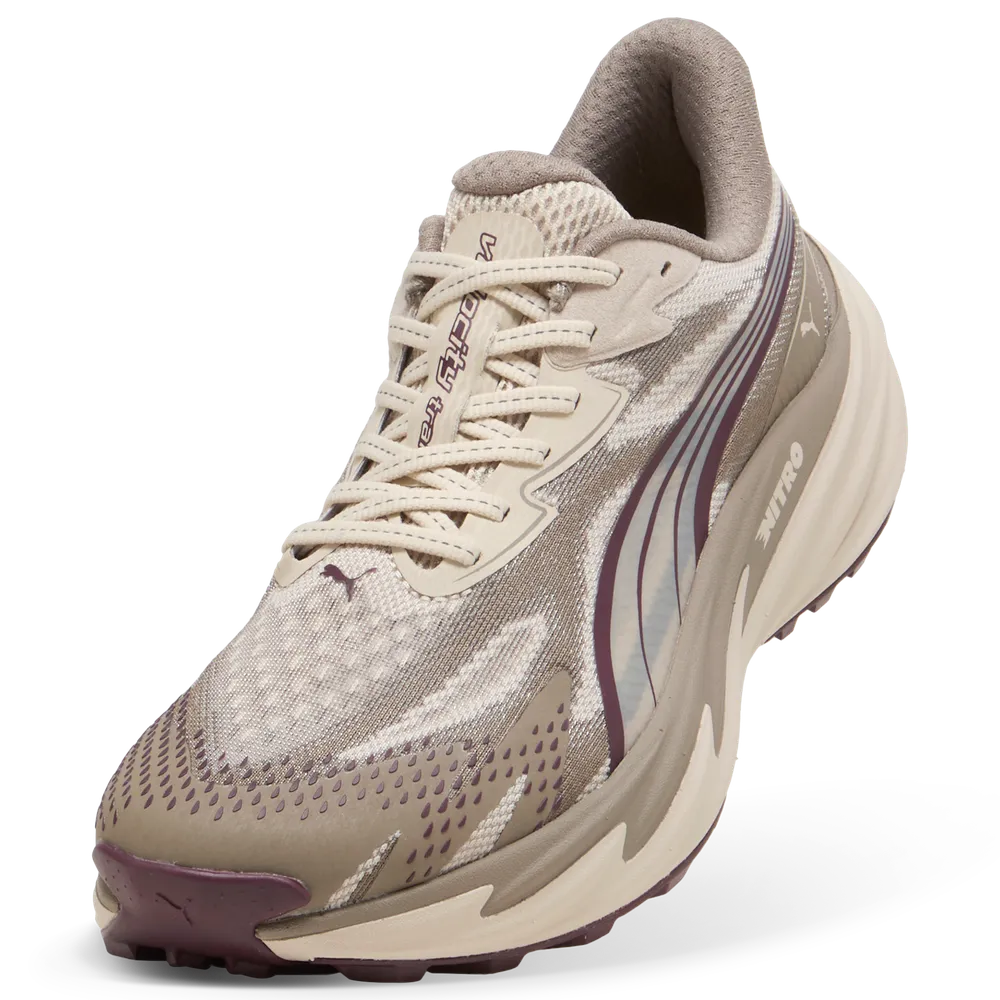 Puma Velocity NITRO Trail Silver Fog-Ruby Noir