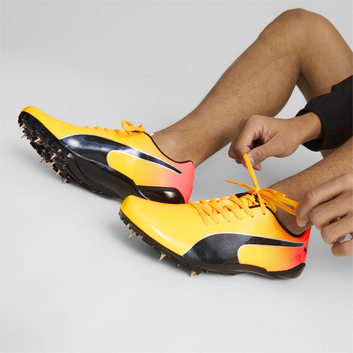 Puma Evospeed Prep Sprint 3 Sun Stream-Sunet Glow-Black