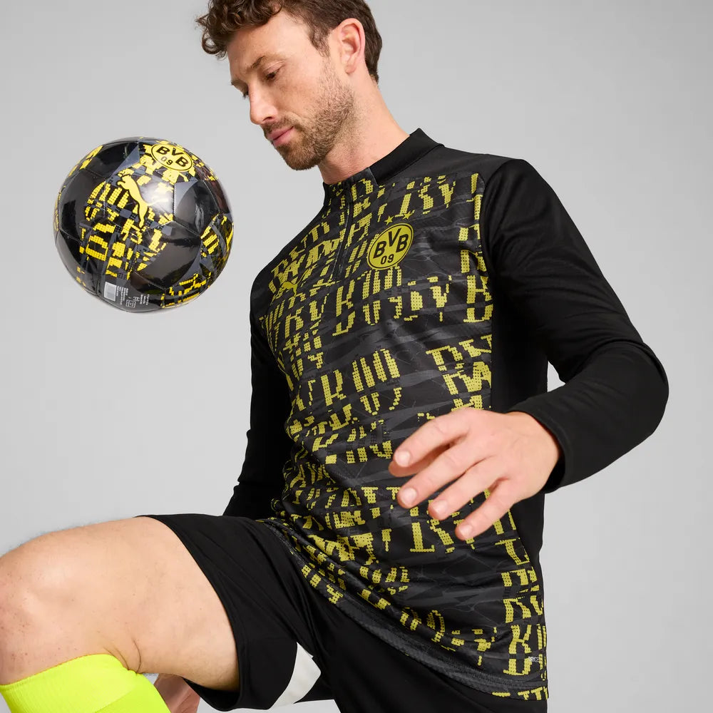 Puma BVB Prematch 1/4 Zip Top