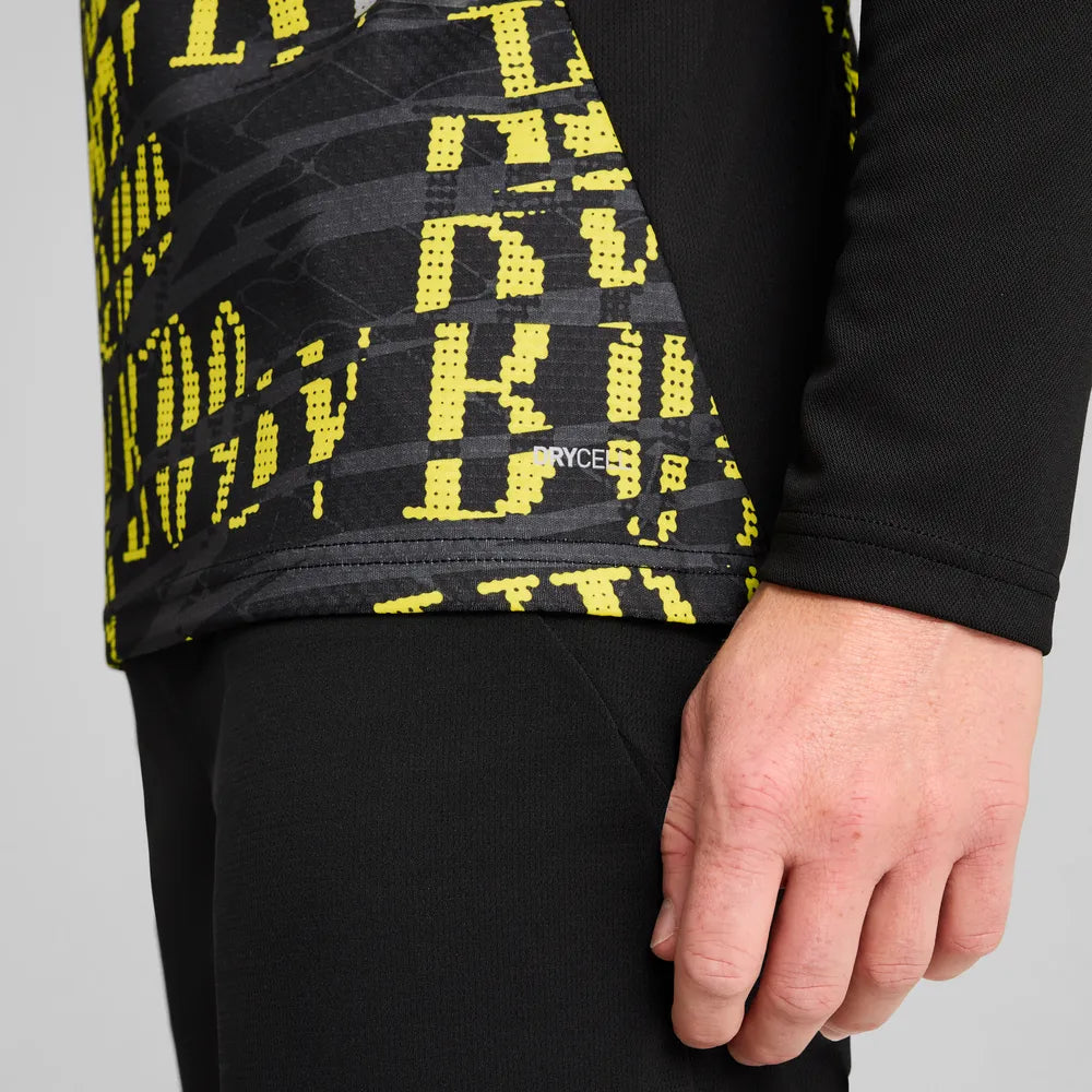 Puma BVB Prematch 1/4 Zip Top