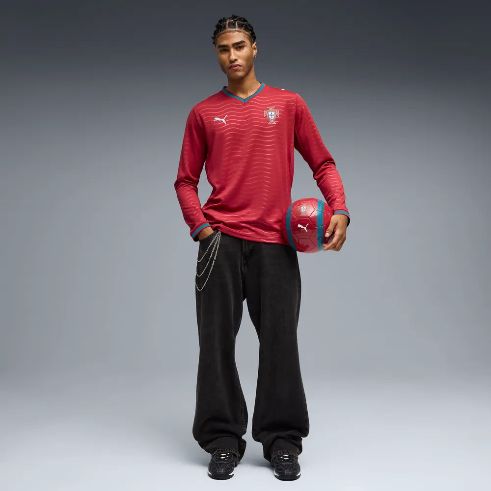 Puma Portugal Home Jersey 2026 Long Sleeve