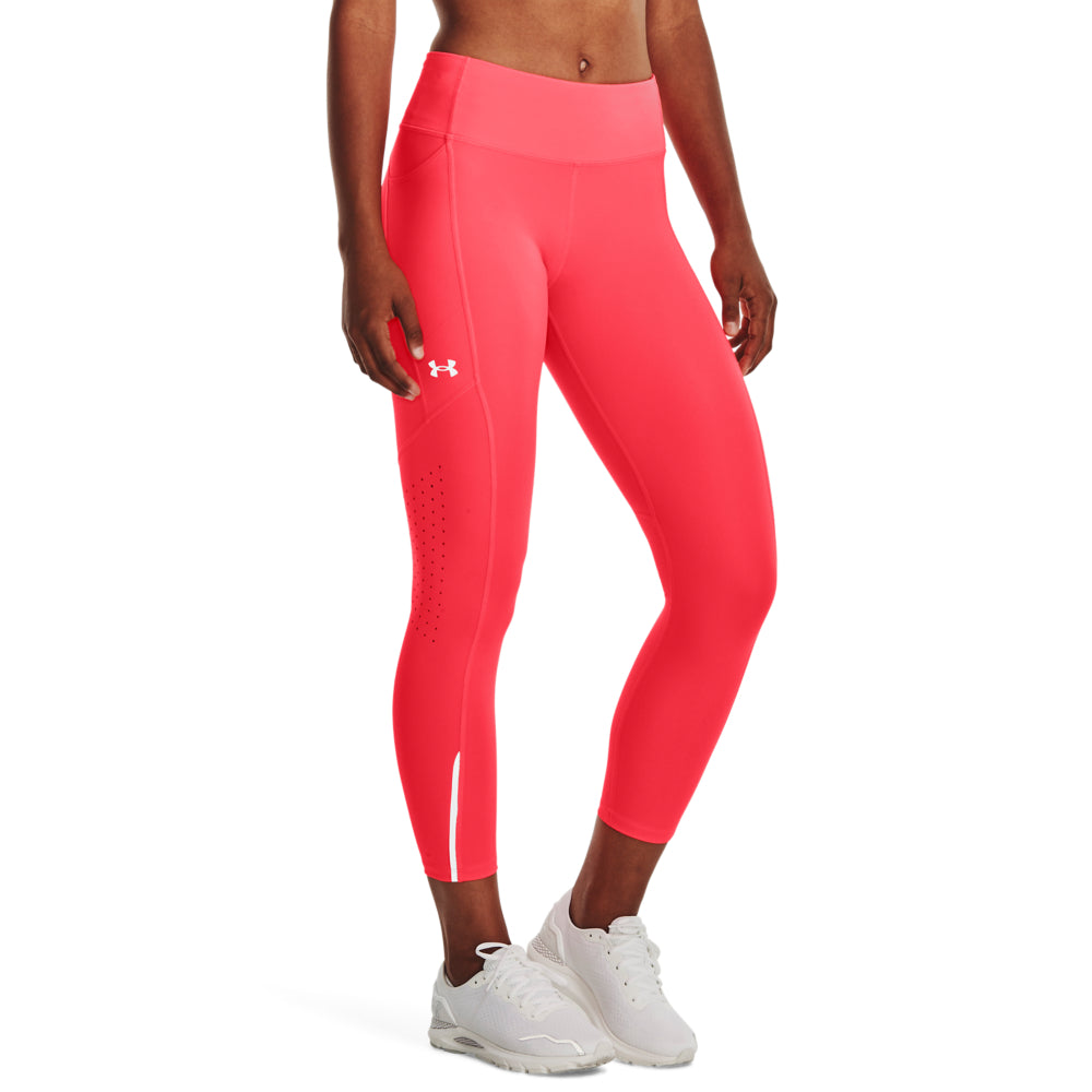 Under Armour Fly Fast 3.0 Ankle Tights Coral