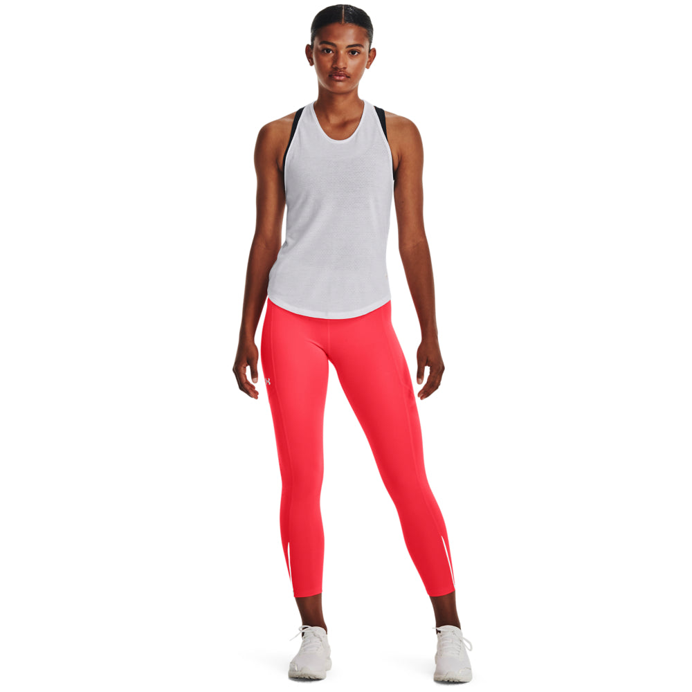 Under Armour Fly Fast 3.0 Ankle Tights Coral