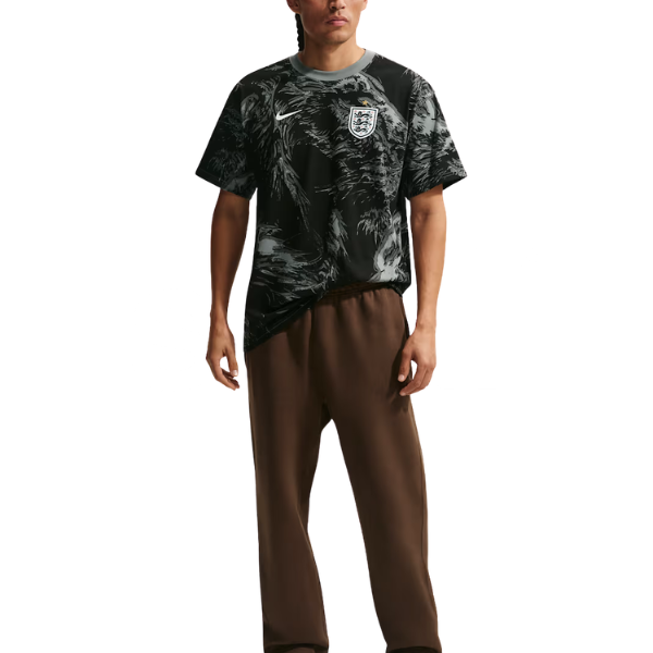 Nike England Soccer T-Shirt Dark Steel Grey