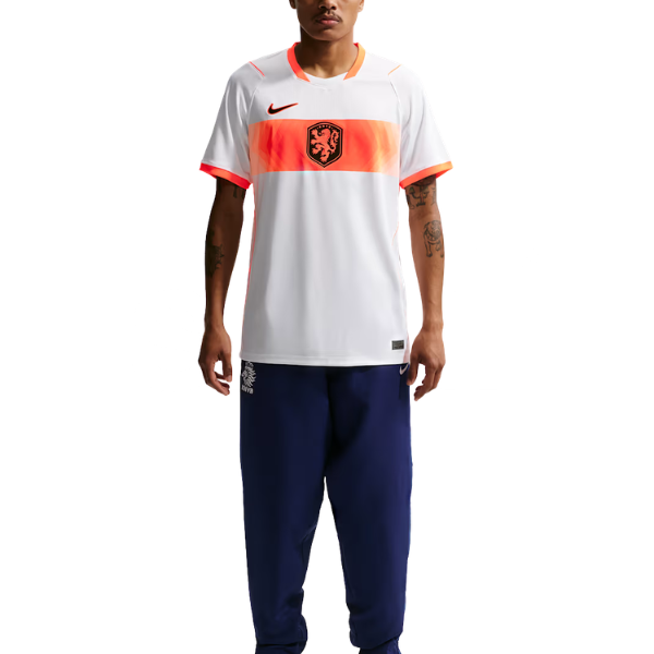 Nike Netherlands 2026 Stadium Away White/Hyper Crimson