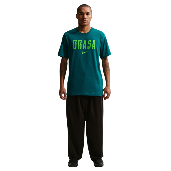 Nike Brazil Soccer T-Shirt Geode Teal
