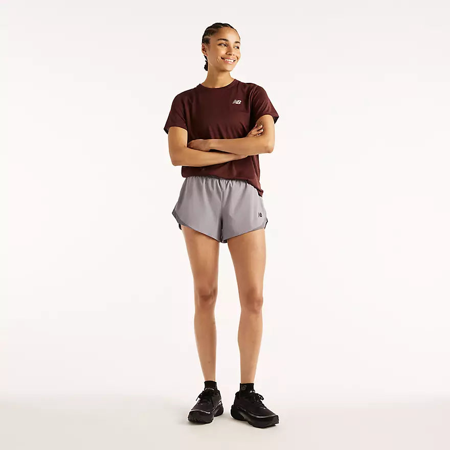 New Balance RC Essential T-Shirt Cherry Leather