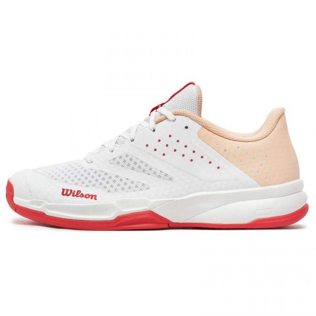 Wilson Kaos Stroke 2.0 White/Peach/ Tennis Shoe