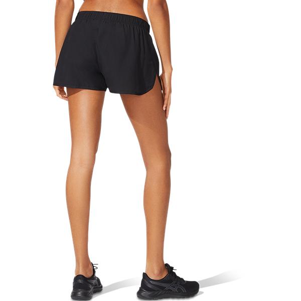 Asics Core Split Shorts Women Black