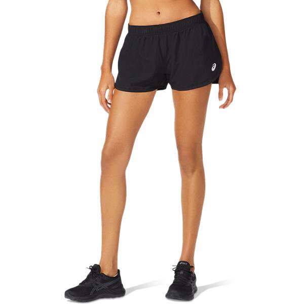 Asics Core Split Shorts Women Black