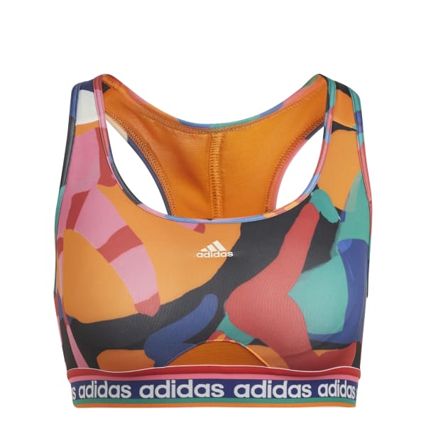 Adidas Farm Rio Medium Support Bra Multicolour