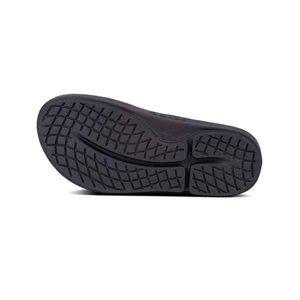 Oofos Unisex Ooringinal Sport Thong Sandal Black/Graphite