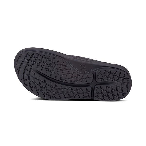 Oofos Unisex Ooringinal Thong Sandal Black