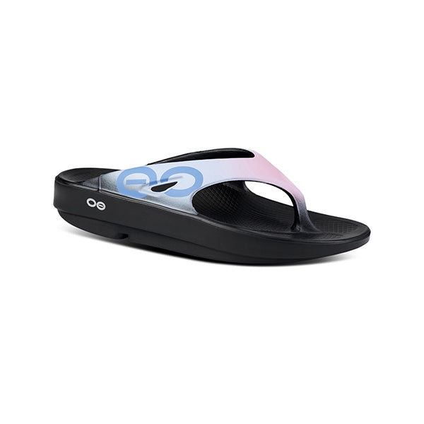 Oofos Unisex Ooringinal Sport Thong Sandal Sunset Tide