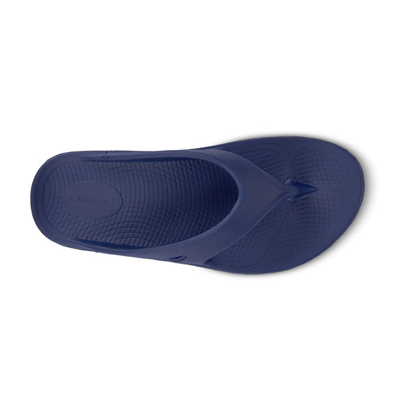 Oofos Unisex Ooringinal Thong Sandal Navy