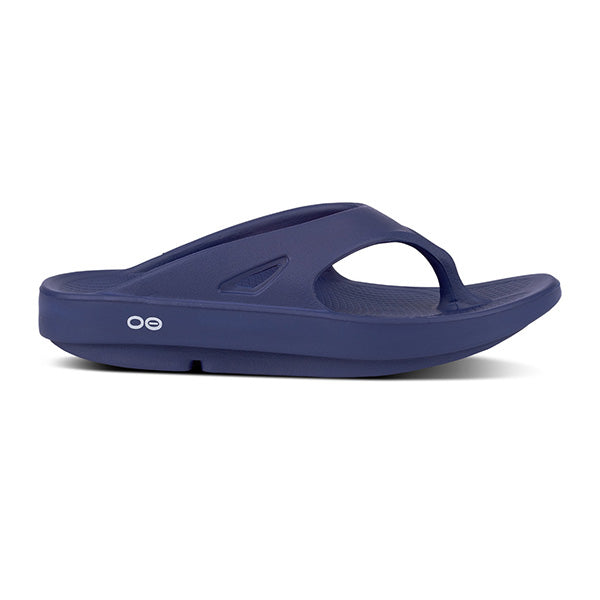 Oofos Unisex Ooringinal Thong Sandal Navy