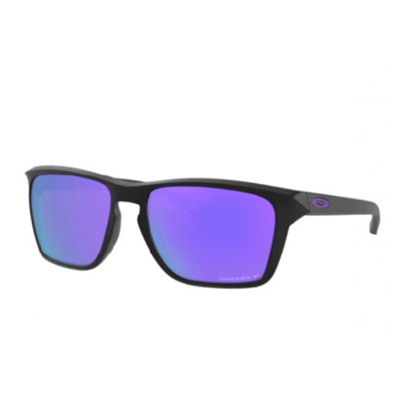 Oakley Sylas Sunglasses Matte Black Prizm Violet Polarized