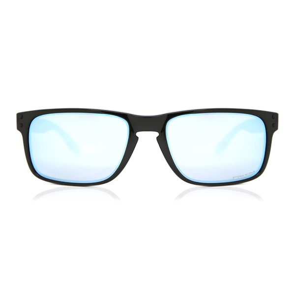 Oakley Holbrook Sunglasses Polished Black Prizm Deep Water Polar
