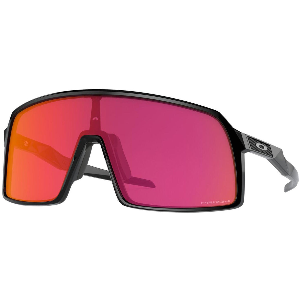 Oakley Sutro Sunglasses Polished Black Prizm Field
