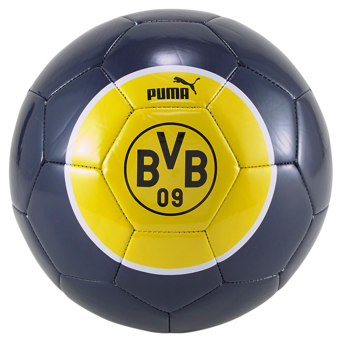 BVB Ball Black Cyber Yellow-Flat Dark Gray