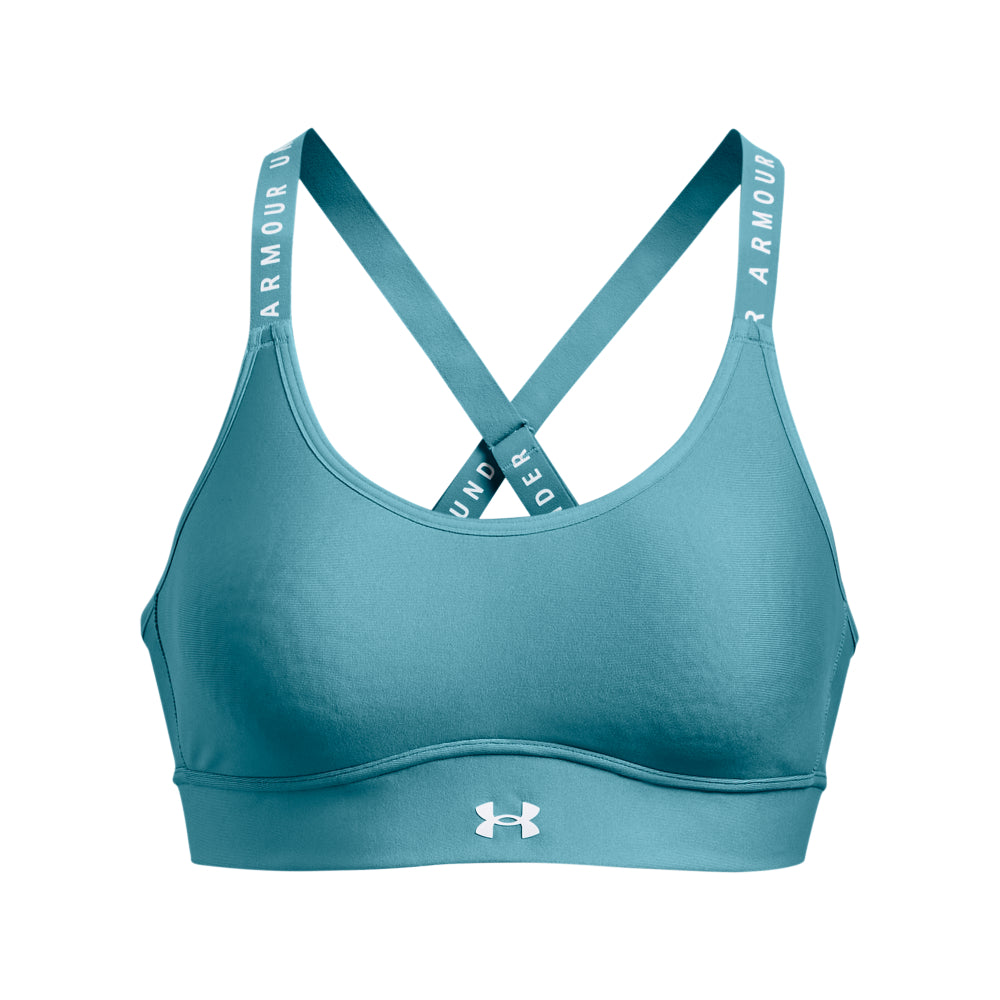 Under Armour Infinity Mid Covered Bra Glacier Blue